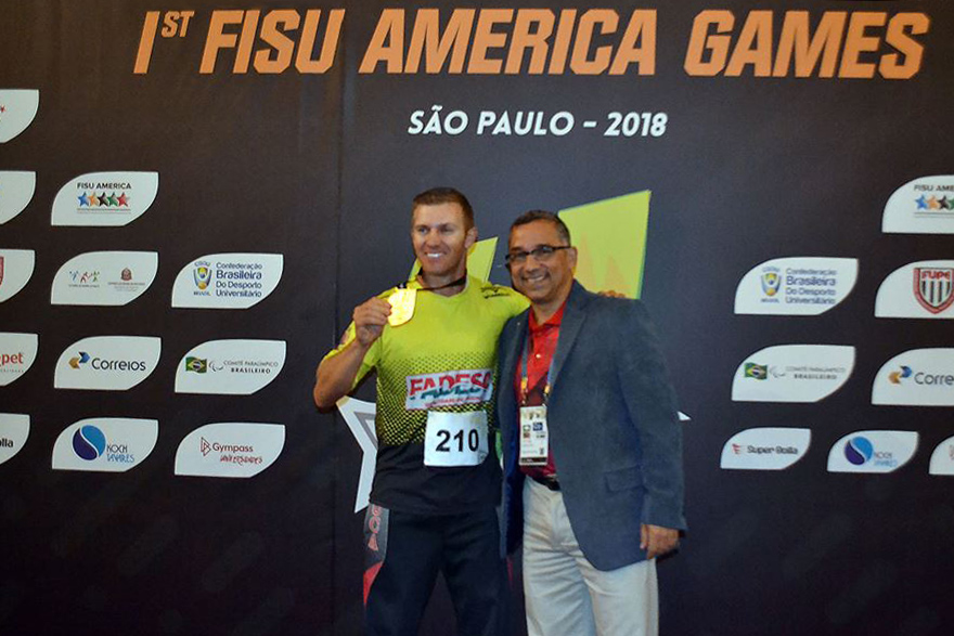 Paratleta Flex é destaque no FISU America Games