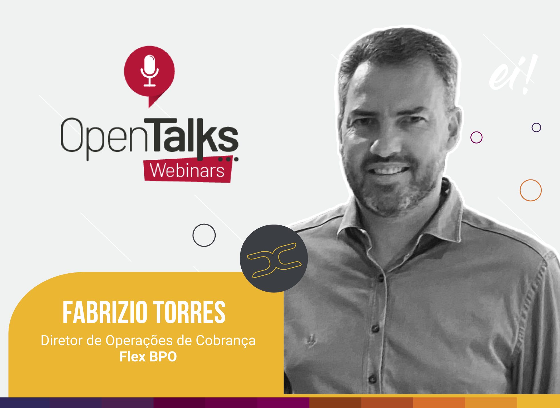 Open Talks Webinars: diretor Flex fala dos desafios da cobrança em 2021.